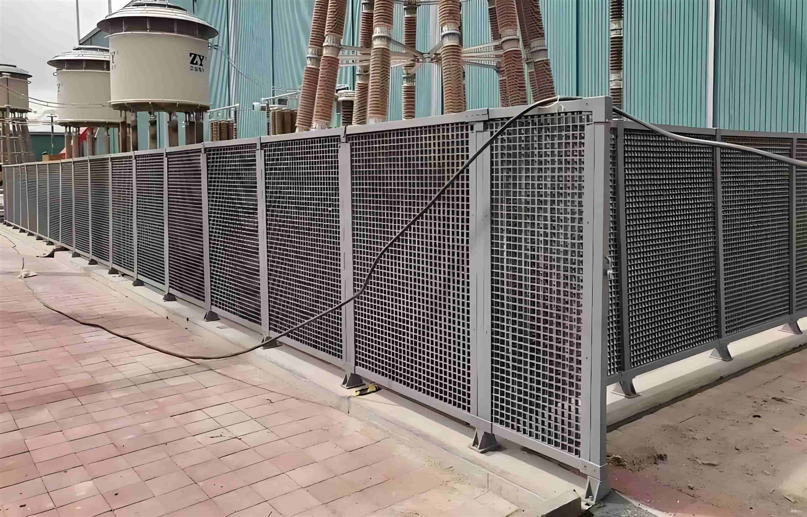 Fiberglass grating for power plants Fiberglass grating for power plants
